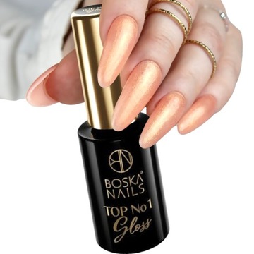 BOSKA NAILS TOP NO 1 GLOSS гибридный лак не вытирается и не смывается 10 мл