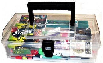 КОРОБКА + 797 РЫБАЛОЧНЫХ ПРИНАДЛЕЖНОСТЕЙ.