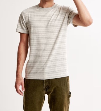 t-shirt Abercrombie&Fitch koszulka XL paski