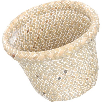 Kosz na ubrania Kosz na śmieci Rattan ślubny