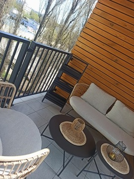 ПОДСТАВКА ДЛЯ ЦВЕТОВ, ДЕРЕВЯННАЯ ПОДСТАВКА ДЛЯ ЦВЕТОВ, АНТРАЦИТ