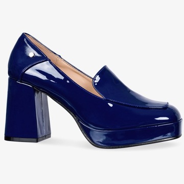 ОБУВЬ ЖЕНСКАЯ, КРАСОЧНАЯ, НА БЛОЧНОМ КАБЛУКЕ, МЯГКАЯ СТЕЛКА, НОВАЯ 40