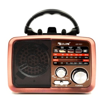 RADIO PRZENOŚNE SIECIOWE R20 FM AM SW KUCHENNE BUDOWLANE KUCHENNE USB