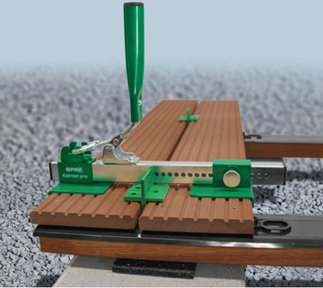 Spax Kaiman Pro Zestaw Dociągarka do deski tarasowej Walizka