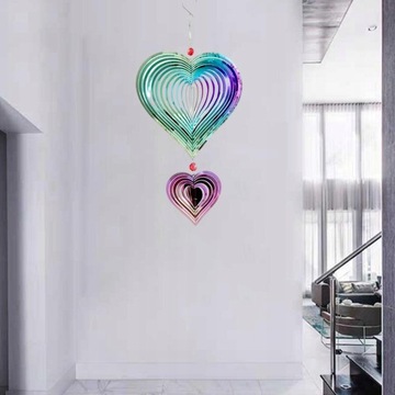 3D орнамент Wind Spinner из нержавеющей стали