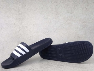 ADIDAS ADILETTE SHOWER GZ5920 MĘSKIE KLAPKI BASENOWE NA BASEN GRANATOWE