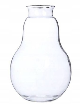 Szklany wazon, terrarium W-468C H:28cm D:22cm