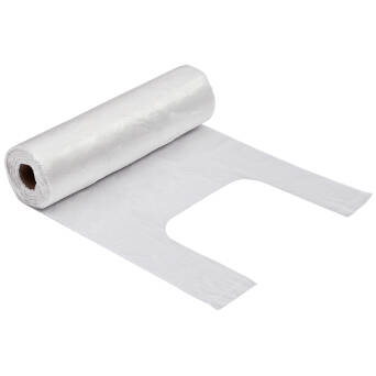 Torebki foliowe na rolce HDPE/160 sztuk
