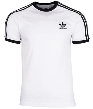 Koszulki Męskie Adidas Zestaw 2 szt. Biała i Czarna r. M Bawełniane
