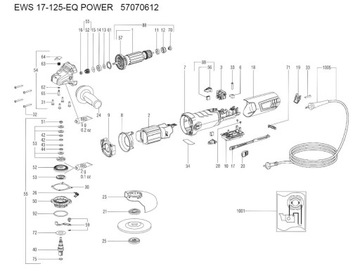 Электроника Würth для угловой шлифовальной машины 5807061001