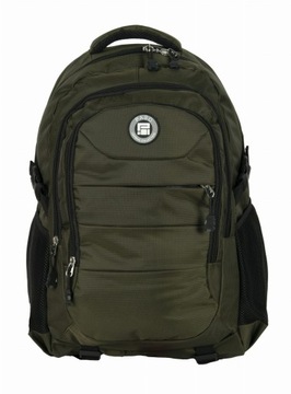 Plecak wielokomorowy 22-30060ZI PASO ACTIV zielony