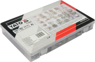 PODKŁADEKI ALUMINIOWE ZESTAW 300SZT.YATO YT-06865