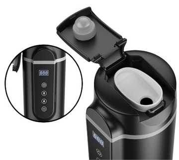 ЭЛЕКТРИЧЕСКИЙ ЧАЙНИК ДЛЯ ПУТЕШЕСТВИЙ, 12 В/24 В, АВТОМОБИЛЬНАЯ КРУЖКА, 500 МЛ
