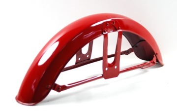 Obudowa - błotnik przedni czerwony do motoroweru Ranger Classic m