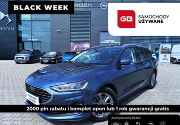 Ford Focus IV Kombi Facelifting 1.0 EcoBoost 125KM 2024 Ford Focus BLACK WEEK 1.0 EcoBoost Hyb 125KM TitaniumX Pakiet Winter Salon