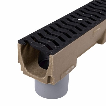 Полимербетонный линейный дренаж, чугун 12,5Т