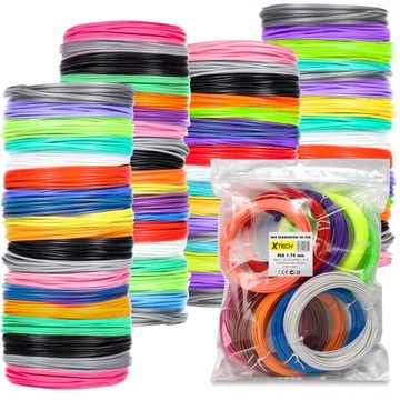 WKŁADY DO DŁUGOPISU 3D PLA FILAMENT 3D PEN 200 M