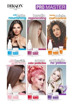 Dikson ProMaster Кератиновая маска для поврежденных волос 1л