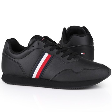 Buty Tommy Hilfiger CORE LO RUNNER PU LTH