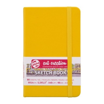 БЛОК ART CREATION TALENS 80ARK 9X14CM 140G ЖЕЛТЫЙ