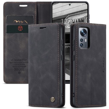 Etui Magnet skórzane z klapką do Xiaomi 12/12X/12S