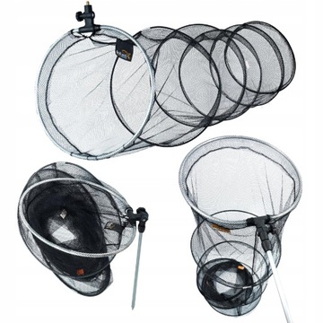 САДЗЫК РЫБОЛОВНАЯ СЕТКА 3М 45СМ СТОЛБ 8 ОБОДОВ ХОККАЙДО