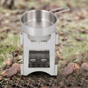 ТИТАНОВАЯ ПОРТАТИВНАЯ ДРОВЯНАЯ ПЕЧЬ СНИЖЕ