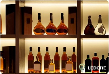 Taśma LED COB 480 diod na metr 12V Neon Ciepły 1 metr - linia LED