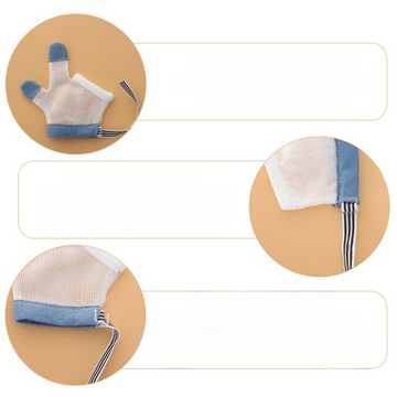 ПЕРЧАТКИ ПРОТИВ ПОЕДАНИЯ ДЕТСКИЕ СТОП СОСАНИЕ ПАЛЬЦЕВ ЗАЩИТА ПАЛЬЦЕВ ДЛЯ ДЕТЕЙ МОДНО