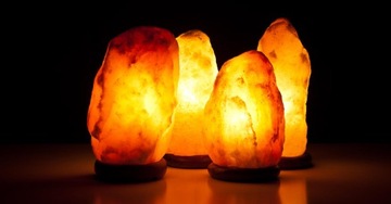 Соляная лампа кусковая ионизатор 5-7кг соль Клодавской