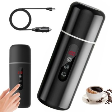 Elektrický Hrnek Do Auta 12V 24V 420 ML S Indukčním Míchadlem