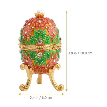 Эмалированные серьги в форме яиц Невостребованные посылки