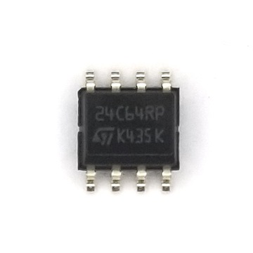 24C64 - pamięć EEPROM 64k, 400kHz, I2C, SO8