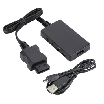 Адаптер-конвертер Wii Nintendo to HDMI + AUDIO jack для консоли