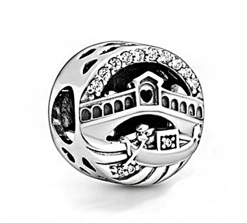 CHARMS WAKACJE PODRÓŻ WENECJA WŁOCHY S925