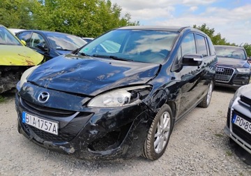 Mazda 5 II 2.0 MZR 150KM 2013 Mazda 5 2013r, 2.0 Benzyna. 7 osob. Uszkodzony przod. Jezdzi. 2.0 150KM, zdjęcie 1