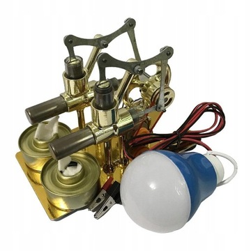 Mini silnik Stirlinga Model silnika Generator