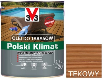 V33 OLEJ DO TARASÓW 2,5L TEK 3V3