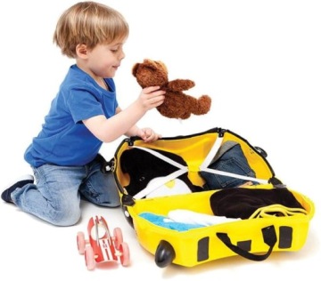 Детский чемодан на колесиках Trunki