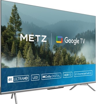 METZ 75-ДЮЙМОВЫЙ 75MUD7000Z 4K UHD LED GOOGLE TV HDR10+ HEVC DTS TV
