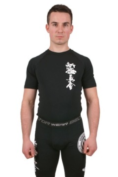BELTOR RASHGUARD KARATE SHINKYOKUSHINKAI 01 TRAINING SHIRT BLACK L