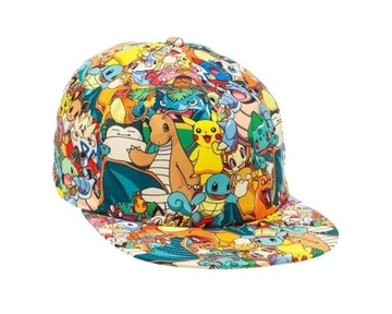 CZAPKA Z DASZKIEM DZIECIĘCA REGULOWANA POKEMON PIKACHU DZIEŃ DZIECKA 45-57