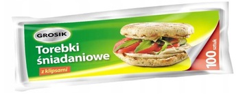 GROSIK TOREBKI ŚNIADANIOWE 100SZT.