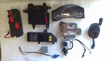 KOMPUTER 0281014076 55565527 ZESTAW IMMO SAAB 93 9-3 II 1,9 TiD 02-