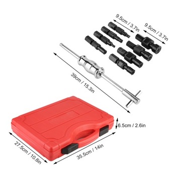 Комплект для снятия внутреннего съемника глухого подшипника, 9 шт., внутренний комплект скользящего молотка