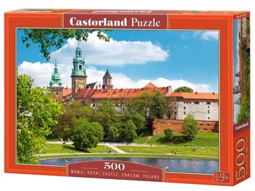 PUZZLE 500 EL ZAMEK KRÓLEWSKI NA WAWELU KRAKÓW CASTORLAND