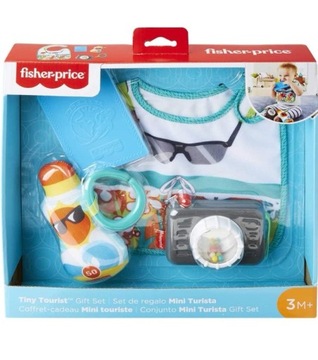 FISHER-PRICE Zestaw Prezentowy Mały Podróżnik GKC50 Fisher Price Gryzaki