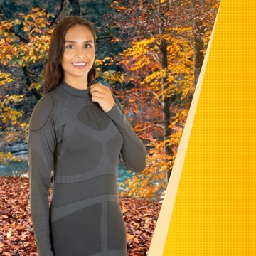 BIELIZNA TERMOAKTYWNA ODZIEŻ TERMICZNA TOUFER NYLON GÓRA DÓŁ ROZM. 3XL/4XL