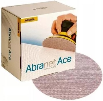 MIRKA ABRANET ace KRĄŻEK SIATKA 150mm P100 x10
