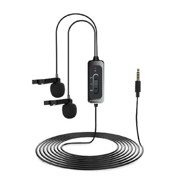CKMOVA LCM5D — двойной петличный микрофон для фотоаппаратов и смартфонов